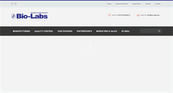 Desktop Screenshot of bio-labs.net