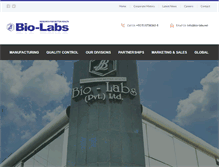 Tablet Screenshot of bio-labs.net