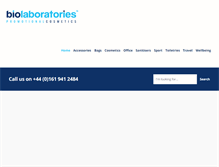 Tablet Screenshot of bio-labs.co.uk